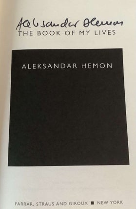 The Book of My Lives