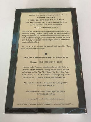 The Whole World Over (Advance Reading Copy)