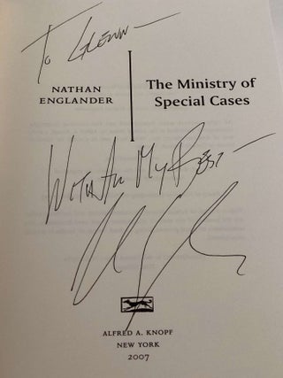 The Ministry of Special Cases (Advance Reading Copy)