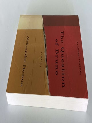 The Question of Bruno (Advance Reading Copy)