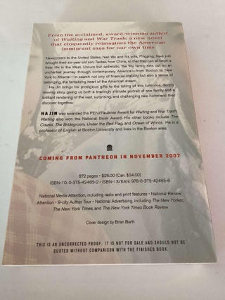 A Free Life (Advance Reading Copy)