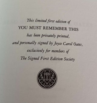 You Must Remember This (Limited Ed.)