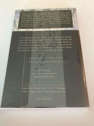 A Gesture Life (Uncorrected Proof)