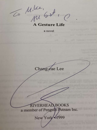 A Gesture Life (Uncorrected Proof)