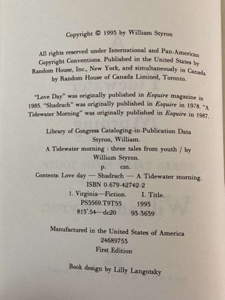 A Tidewater Morning (Signed Limited Ed.)