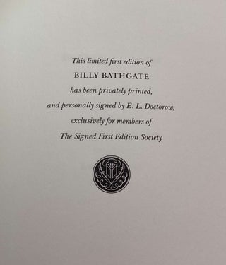 Billy Bathgate (Signed Limited Ed.)