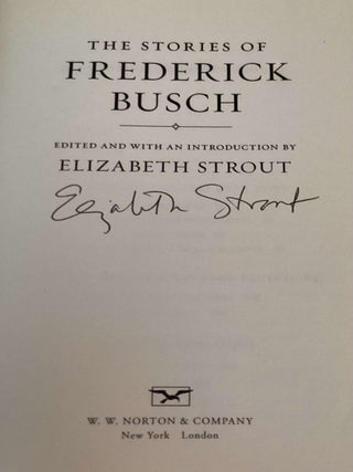The Stories of Frederick Busch (Advance Reading Copy)