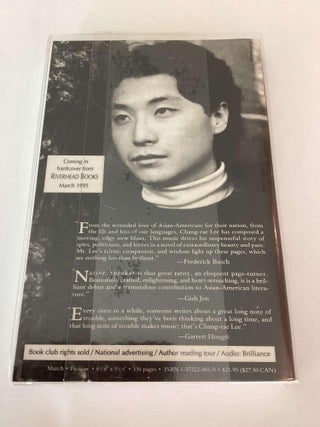 Native Speaker (Uncorrected Proof)