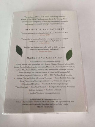 Commonwealth (Advance Reading Copy)