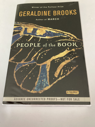 Item #002641 People of the Book (Uncorrected Proof). Geraldine Brooks