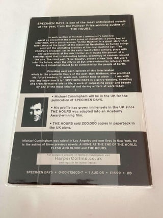 Specimen Days (British Uncorrected Proof)