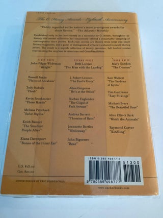 The O. Henry Prize Stories 2000