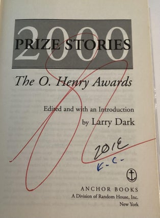 The O. Henry Prize Stories 2000
