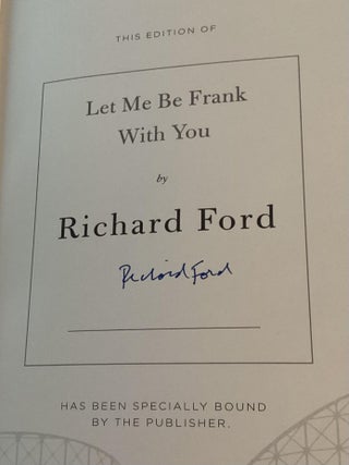Let Me Be Frank with You