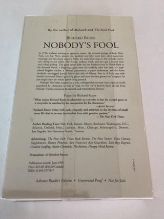 Nobody's Fool (ARC)