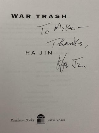 War Trash (Uncorrected Bound Galley)