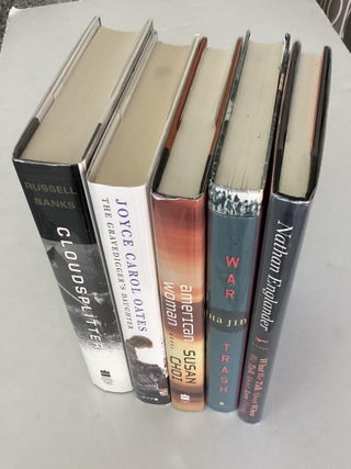 Item #1719 Pulitzer Prize Finalists 5-Book Lot: Cloudsplitter, American Woman, What We Talk About...
