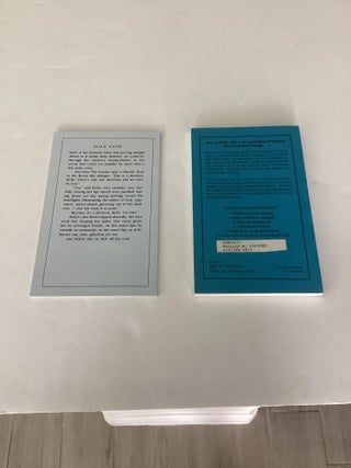 Black Water Signed Proof & Signed Advance Excerpt
