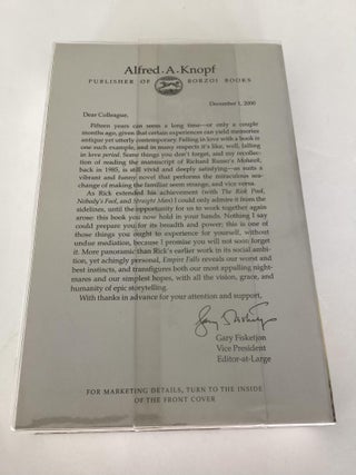 Empire Falls (Signed ARC)