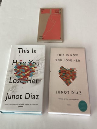 Item #1755 This is How You Lose Her 3-Book Lot. Junot Diaz