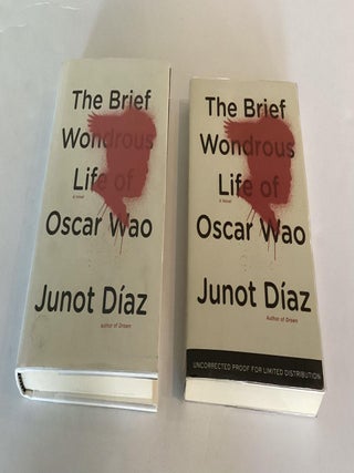 Item #1756 The Brief Wondrous Life of Oscar Wao 2-Book Lot. Junot Diaz