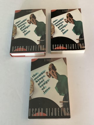 Item #1775 The Mambo Kings Play Songs of Love - 3 Book Lot. Oscar Hijuelos