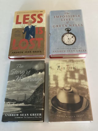 Item #1788 4-Book Lot: The Confessions of Max Tivoli, The Story of a Marriage, The Impossible...