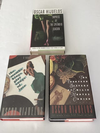 6-Book Lot: The Mambo Kings Play Songs of Love, The Fourteen Sisters of Emilio Montez O’Brien, Mr. Ives’ Christmas, Empress of the Splendid Season, A Simple Habana Melody, Thoughts Without Cigarettes