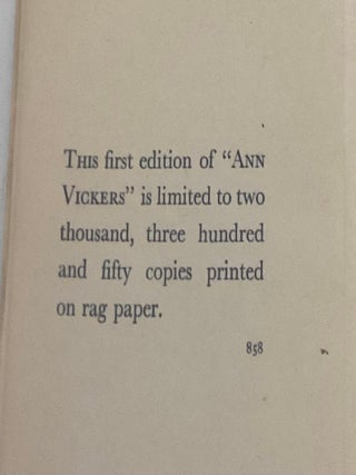 Ann Vickers