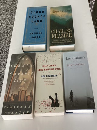 Item #1824 Modern First Editions 5-Book Lot: The Twenty-Seventh City, Thirteen Moons, Lords of...