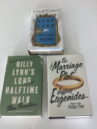 Item #1828 Signed Modern First Editions 3-Book Lot: The Marriage Plot, Billy Lynn’s Long...