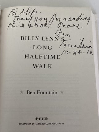Signed Modern First Editions 3-Book Lot: The Marriage Plot, Billy Lynn’s Long Halftime Walk, Cloud Cuckoo Land