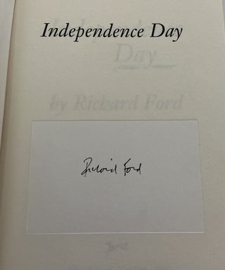 3-Book Lot of Pulitzer Prize for Fiction-winning Books: The Mambo Kings Play Songs of Love (signed), Independence Day (ARC signed on bookplate), Tinkers