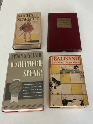 Item #1850 4-Book Lot of Books Mentioned by Pulitzer Prize for Fiction Juries or by Pulitzer...