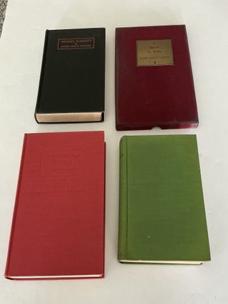 4-Book Lot of Books Mentioned by Pulitzer Prize for Fiction Juries or by Pulitzer Prize Winning Authors: Balisand, Michael Scarlett, O Shepherd Speak, A Rope for Dr. Webster