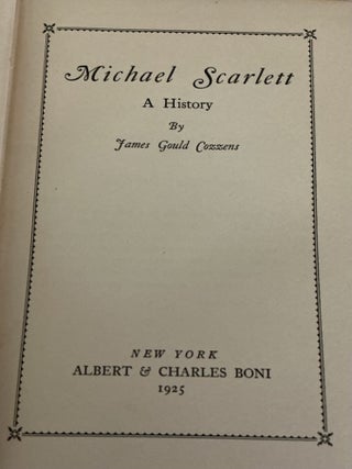 4-Book Lot of Books Mentioned by Pulitzer Prize for Fiction Juries or by Pulitzer Prize Winning Authors: Balisand, Michael Scarlett, O Shepherd Speak, A Rope for Dr. Webster