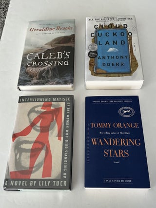 Item #1862 Modern First Edition 4-Book Lot: Interviewing Matisse (signed), Caleb's Crossing...