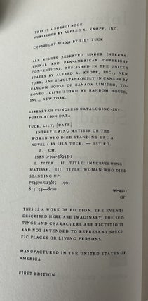 Modern First Edition 4-Book Lot: Interviewing Matisse (signed), Caleb's Crossing (signed), Cloud Cuckoo Land (ARC), Wandering Star (ARC)