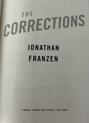 Jonathan Franzen 3-Book First Edition Lot: The Twenty-Seventh City (signed ARC), The Corrections, Freedom (signed)