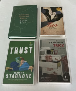 Item #1868 Translating Myself and Others and three of translated works (Ties, Trick, Trust)....