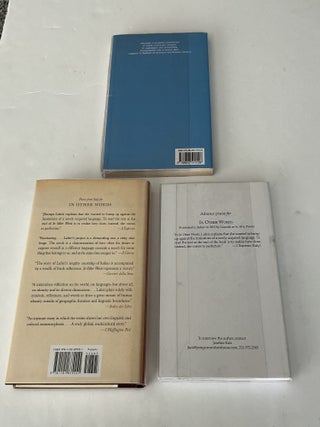 In Other Words 3-Book Lot: U.S. advance reader's edition and signed U.S. first edition, first Italian edition (In Altre Parole)