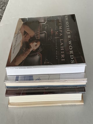 In Other Words 3-Book Lot: U.S. advance reader's edition and signed U.S. first edition, first Italian edition (In Altre Parole)