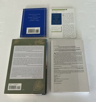 4-Book Lot: Four Seasons in Rome (proof, first edition), The Clothing of Books (proof, first edition)