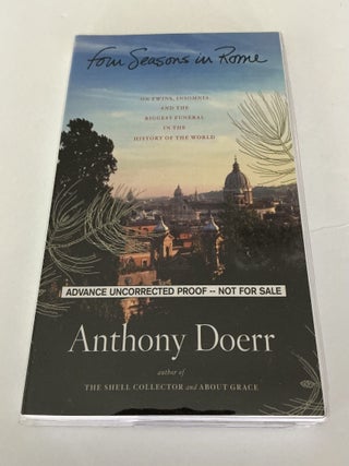 4-Book Lot: Four Seasons in Rome (proof, first edition), The Clothing of Books (proof, first edition)
